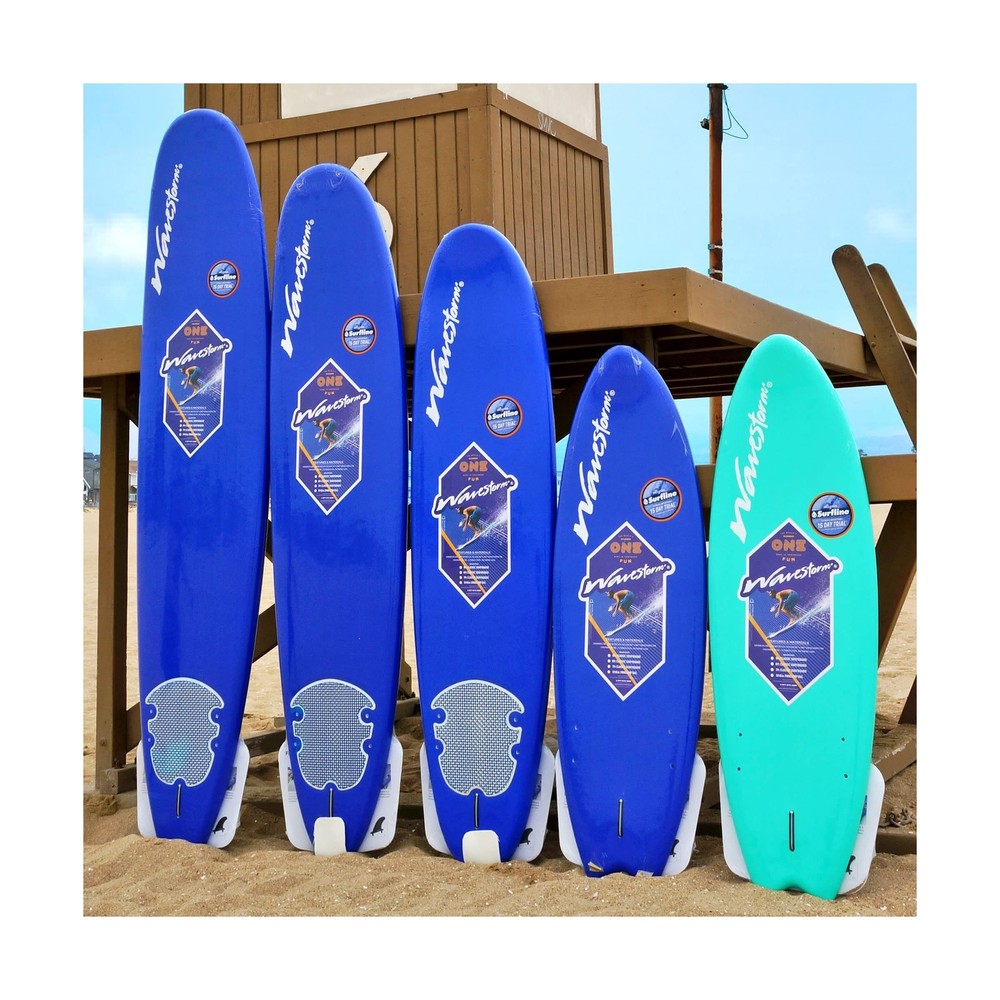 Wavestorm -Foam 5'6" Surfboard Navy Blue
