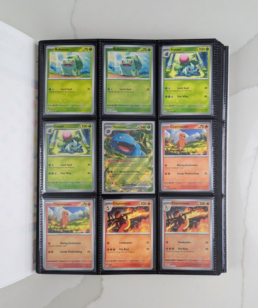 Pokémon 151 Partial Master Set w/ Binder + Promos!