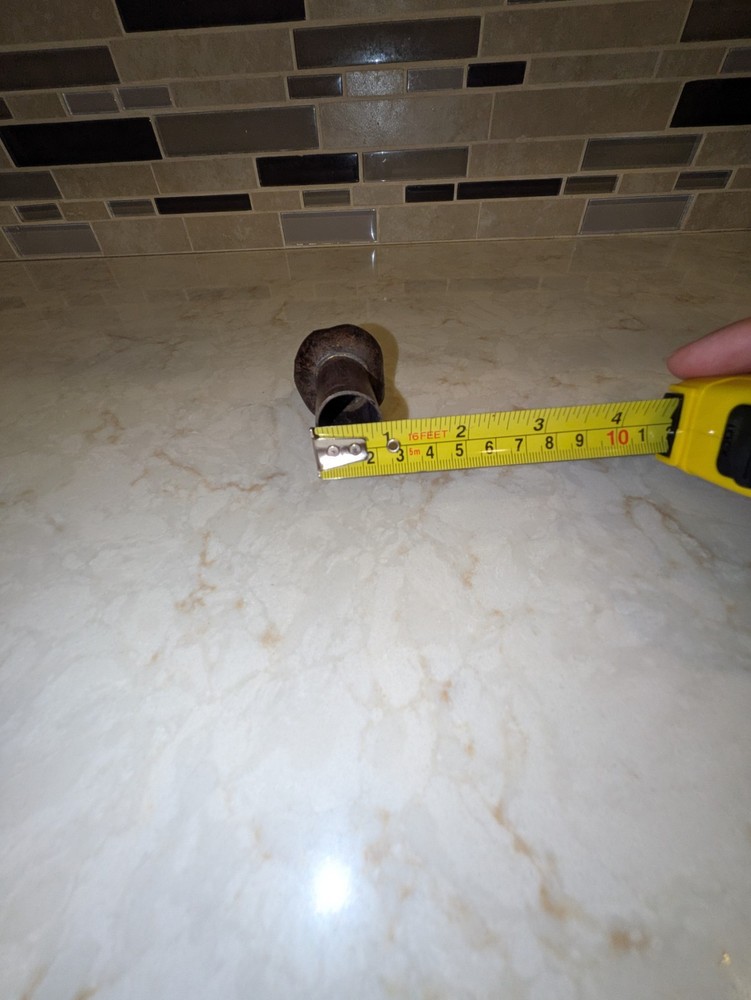 Vintage Cast Iron Finial, Pear Design (5")