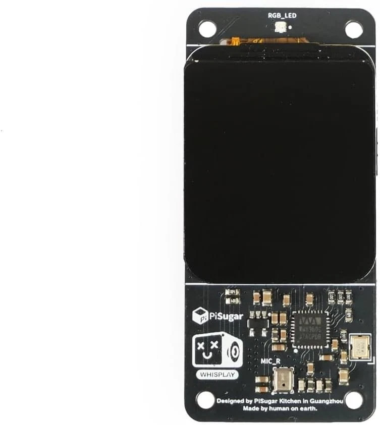 Whisplay HAT for Raspberry Pi Zero W/2W – Audio + Display Expansion Board