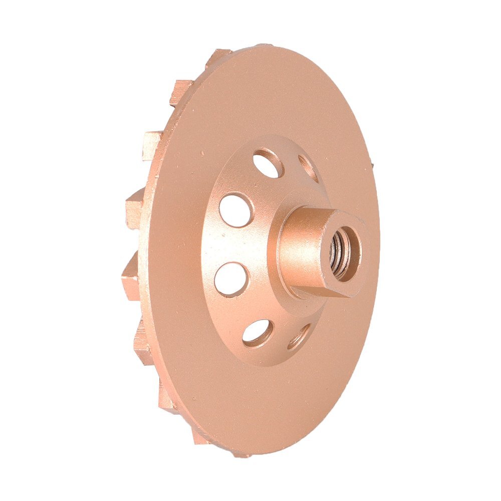 Grinding Wheels 5" Diameter 18 Turbo Diamond Segments 5/8"-11 Arbor