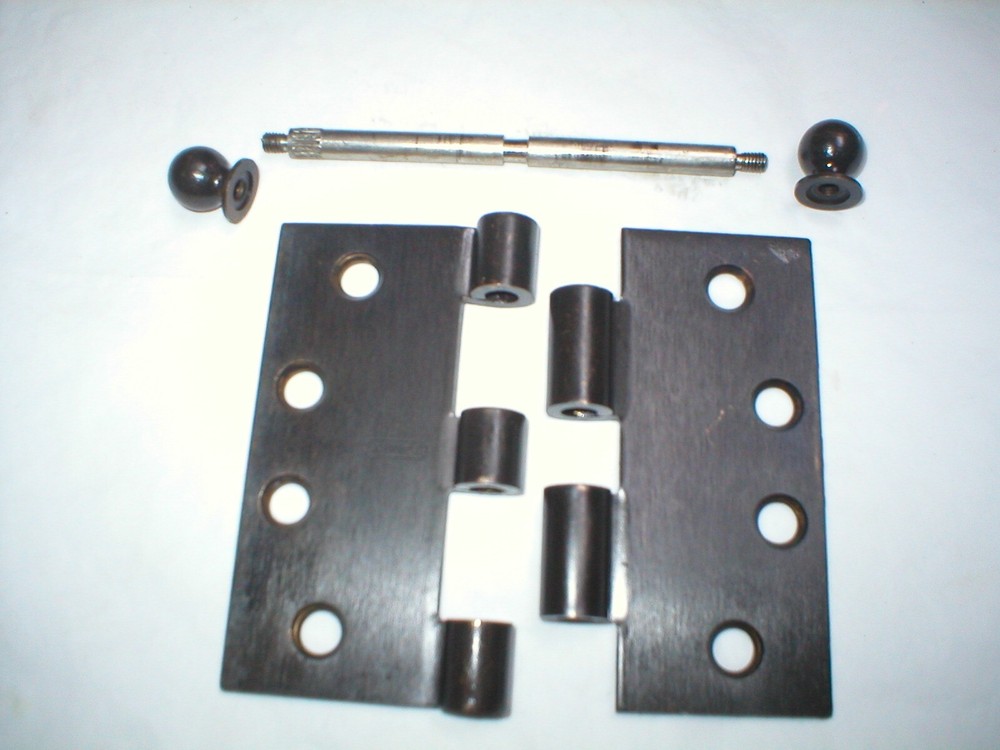 Vintage Stanley Ball Tipped 4" Hinge Pair