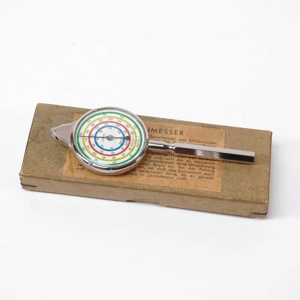 Vintage Germany Map Distance Meter Kurvenmesser with original box