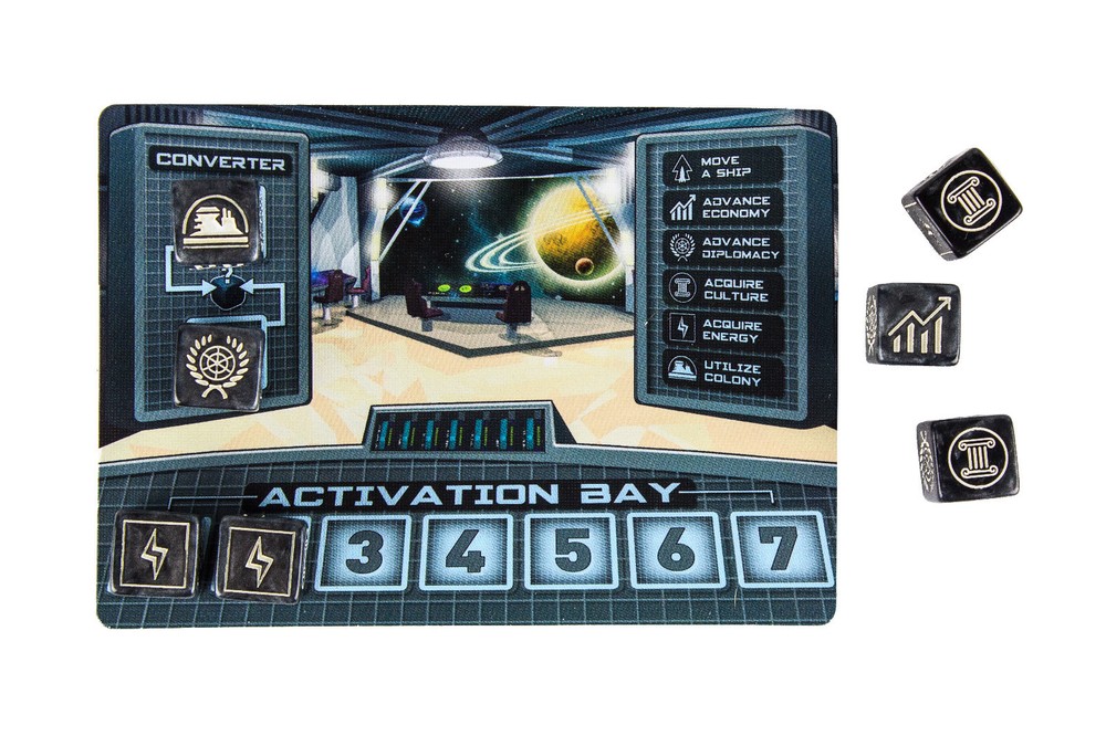 Tiny Epic Galaxies Micro Board Game Gamelyn Games TEG09 Mini Galaxy Card