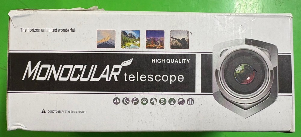 GRAWANG MONOCULAR TELESCOPE 12x50 HD CLEAR VISION