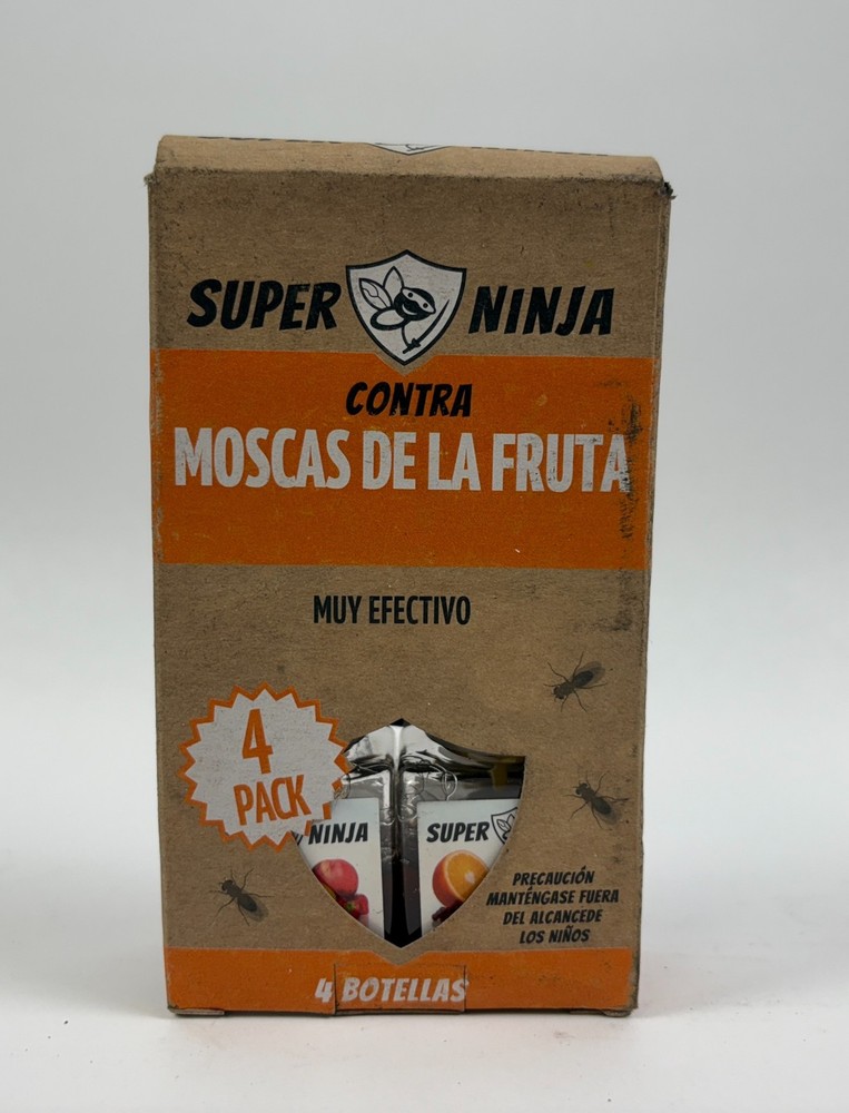 Super Ninja Fruit Fly Traps for Indoors 8-Pack Highly Effective