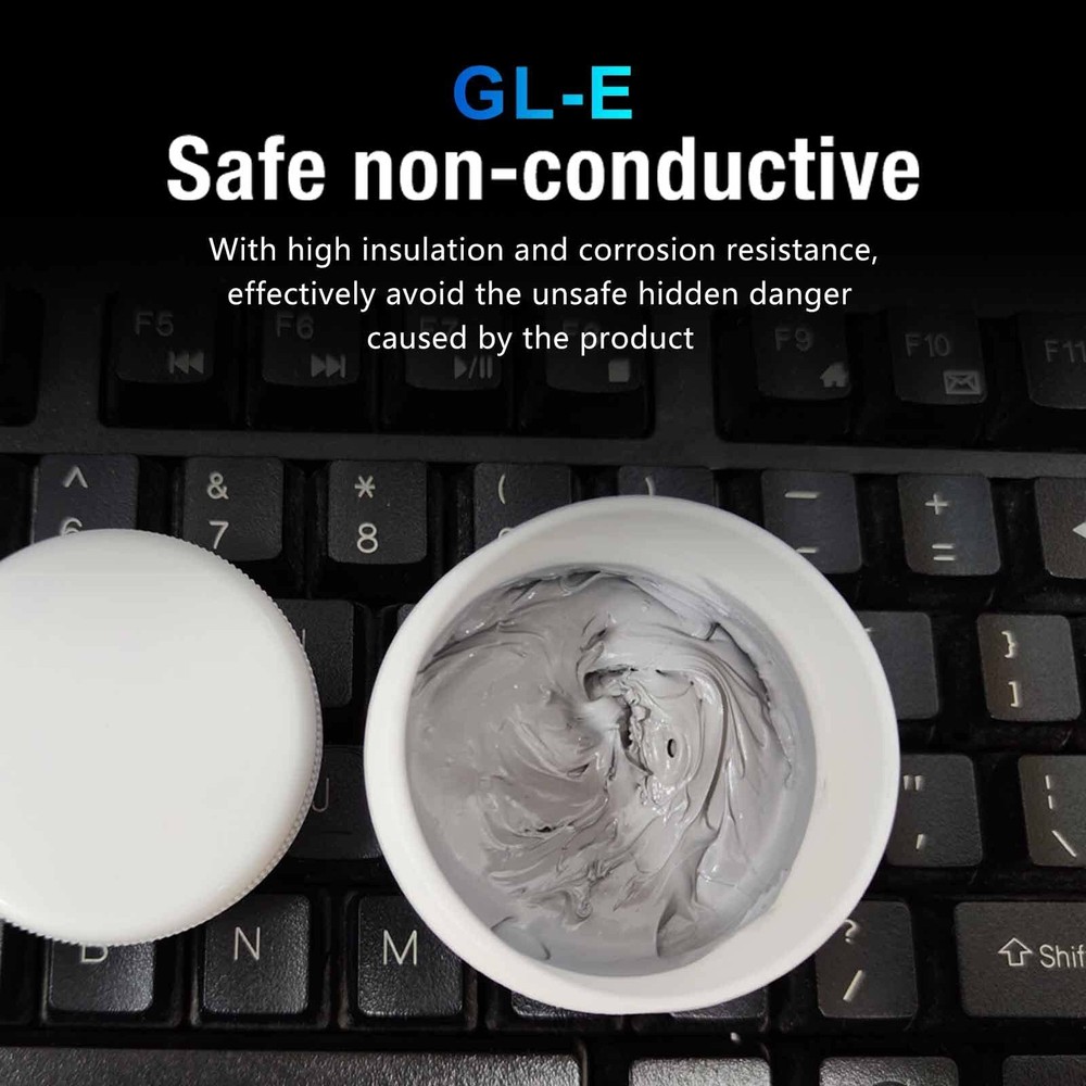 GLE 80g Thermal Paste Heatsink Paste CPU Compound Heat Conductive Grease for ...