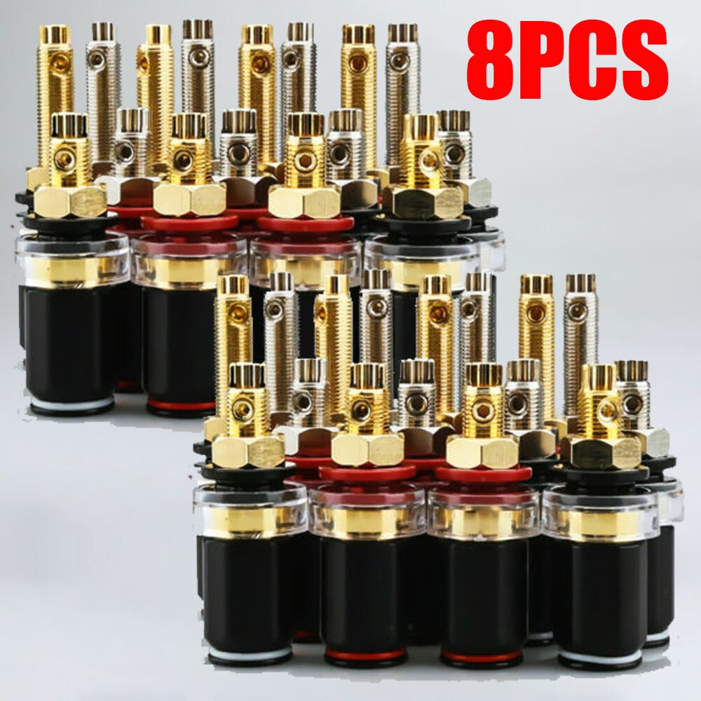 High-End HiFi Binding Post Banana Female Socket Terminal for Amplifier Speaker#
