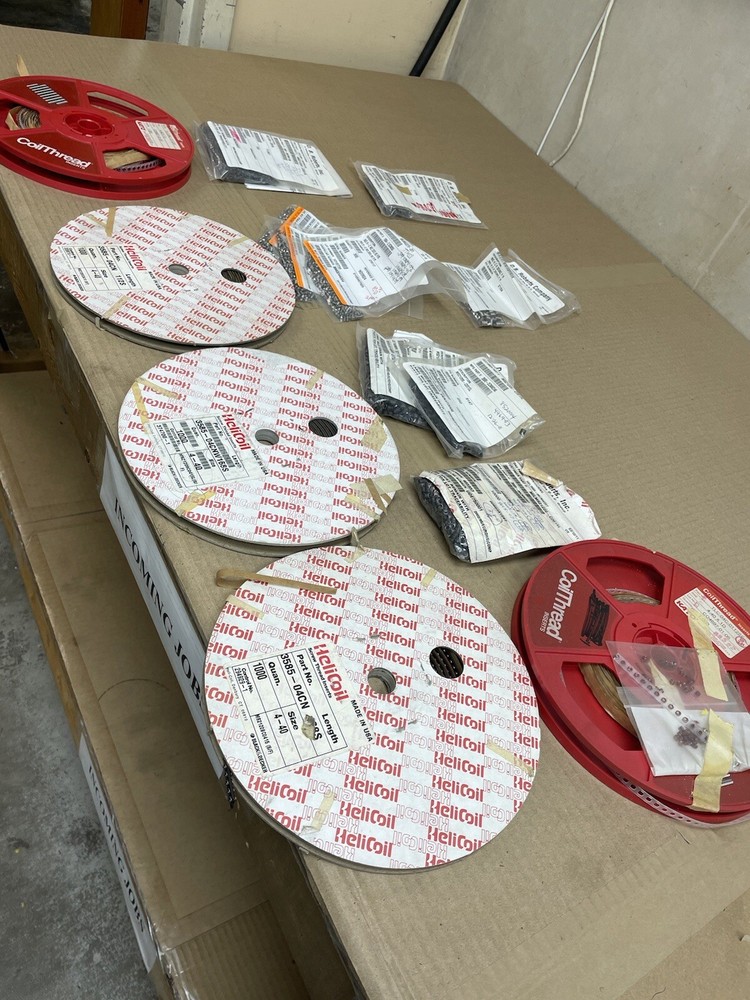 HELICOIL INSERTS 1 LOT VARIOUS SIZES