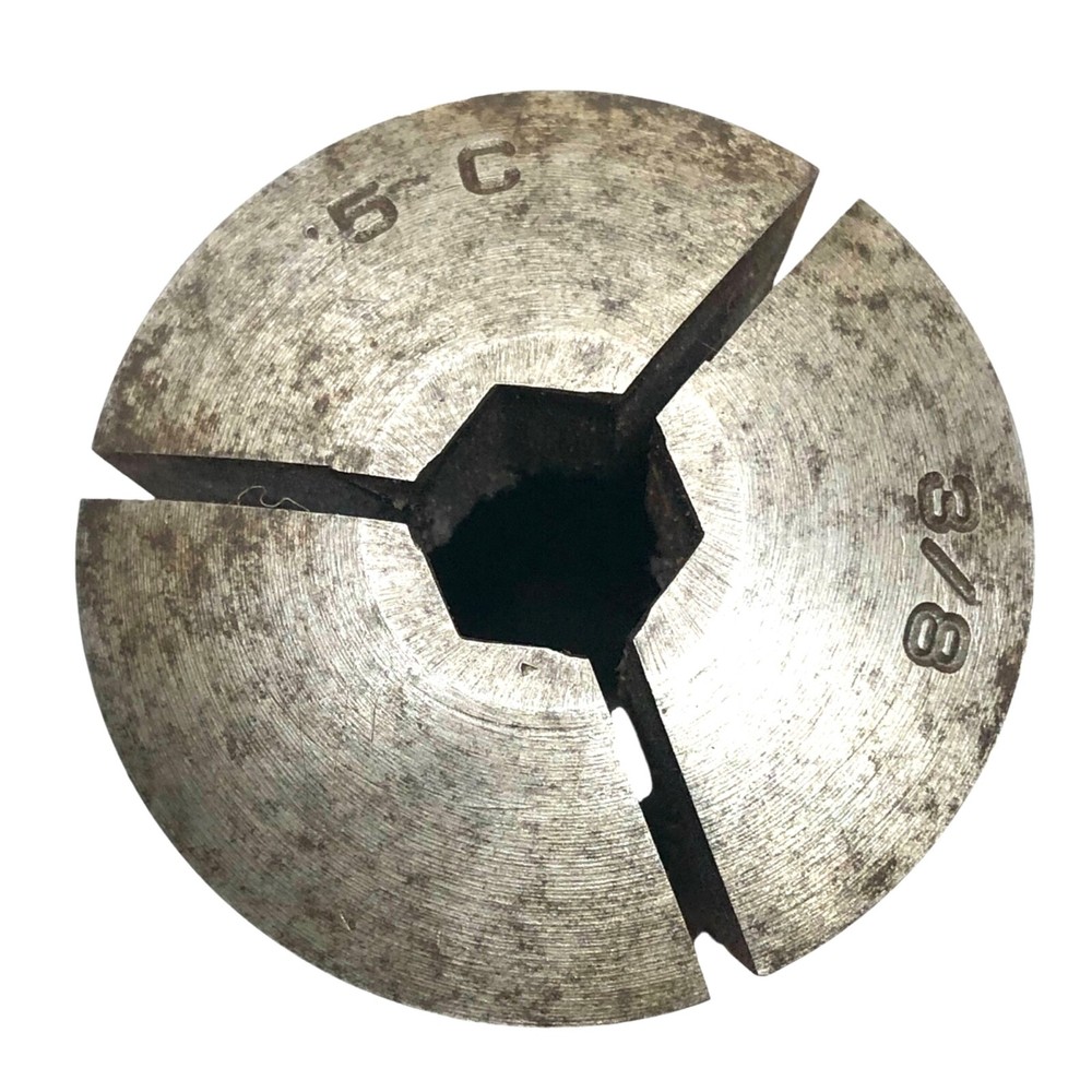 5C Hex Collet 3/8” With Internal ID Thread