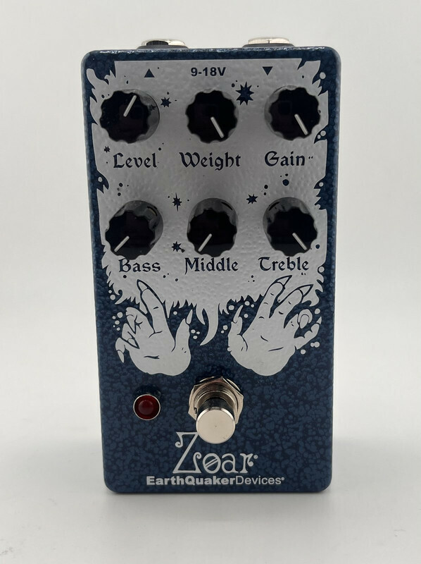 EARTHQUAKER DEVICES DYNAMIC AUDIO GRINDER ZOAR PEDAL