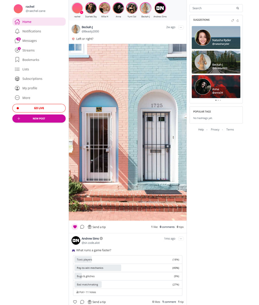 JustCreators - Content Creators PHP SaaS Platform – Premium Content Subscription