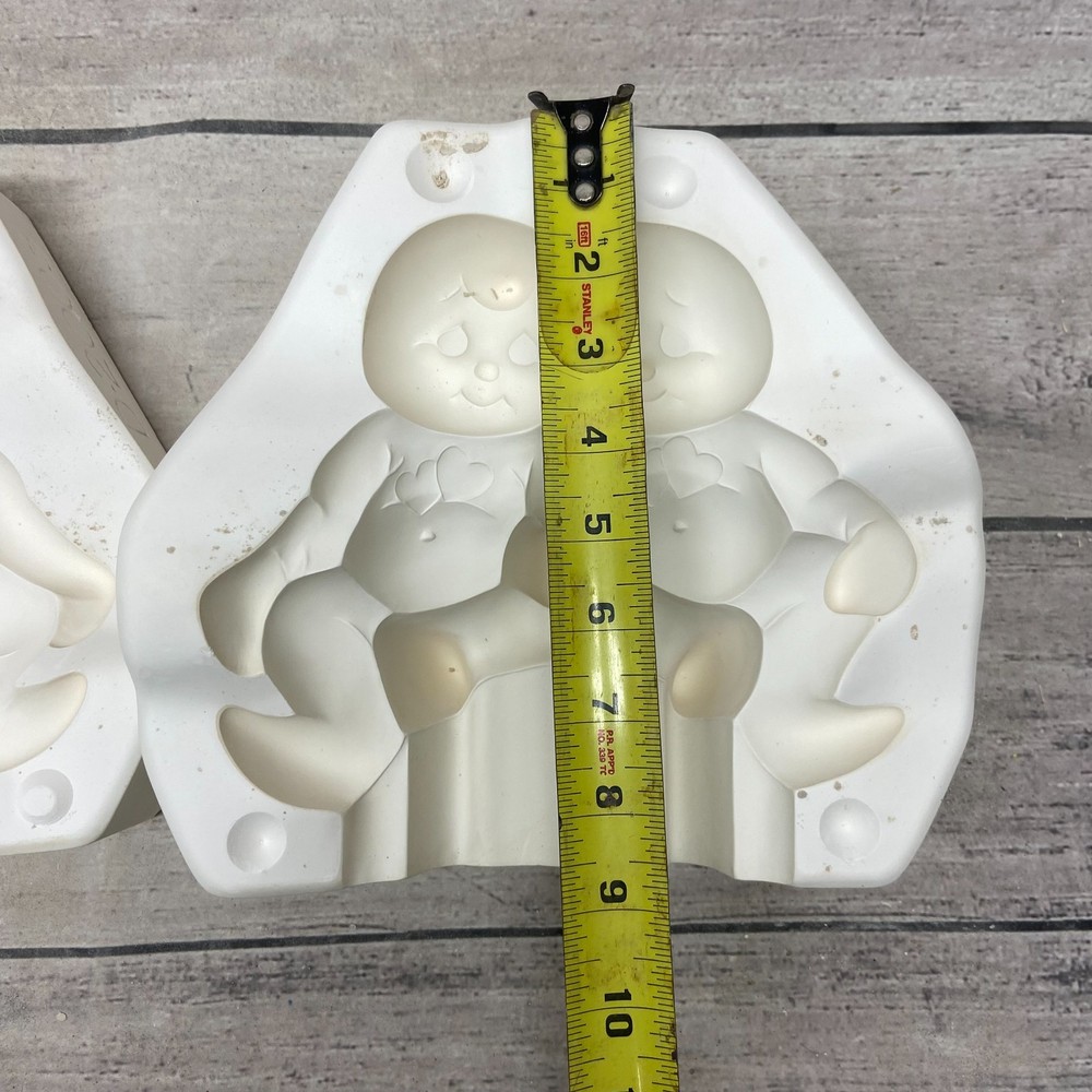 Vintage 1990 Dona’s Molds Ceramic Casting Mold Ghosts For #D-2003