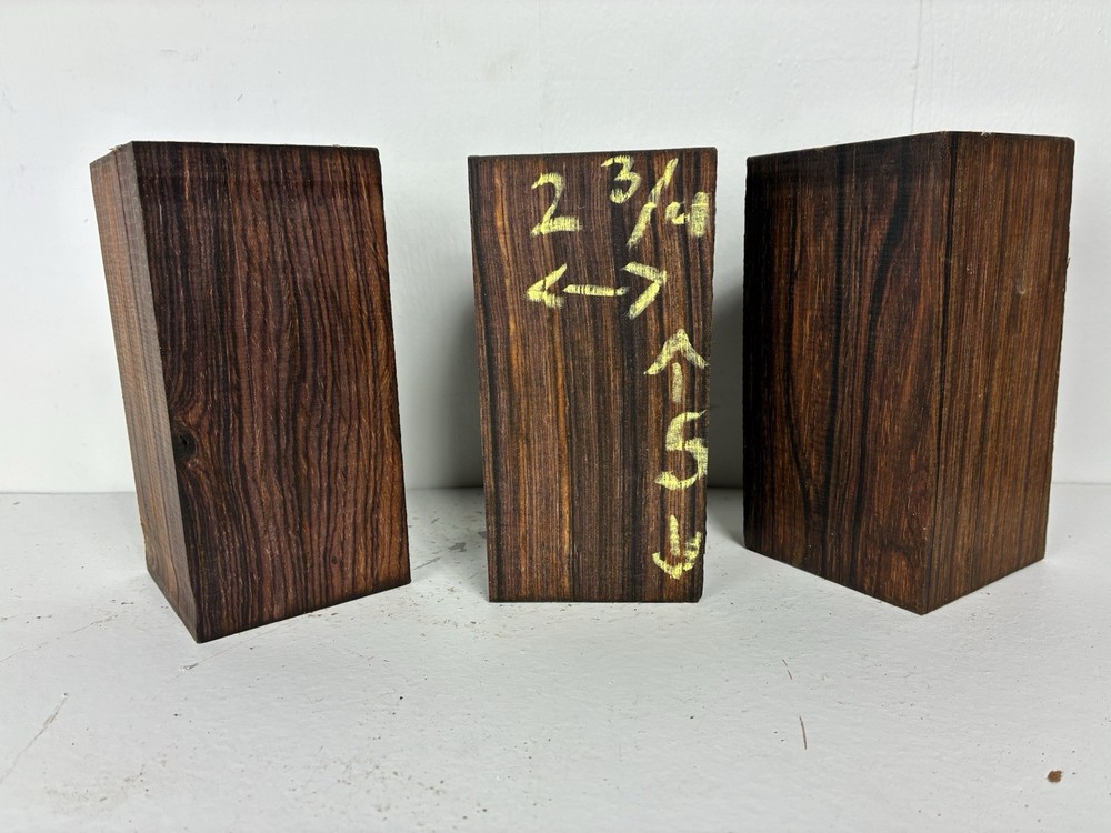 COCOBOLO 2.75 X 5” SQUARES $32.00 ea
