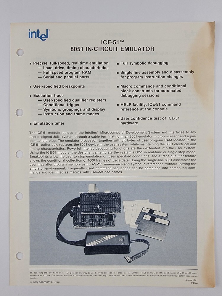 Extremely Rare Original Vintage Preliminary Intel Data Sheets From The 70s & 80s