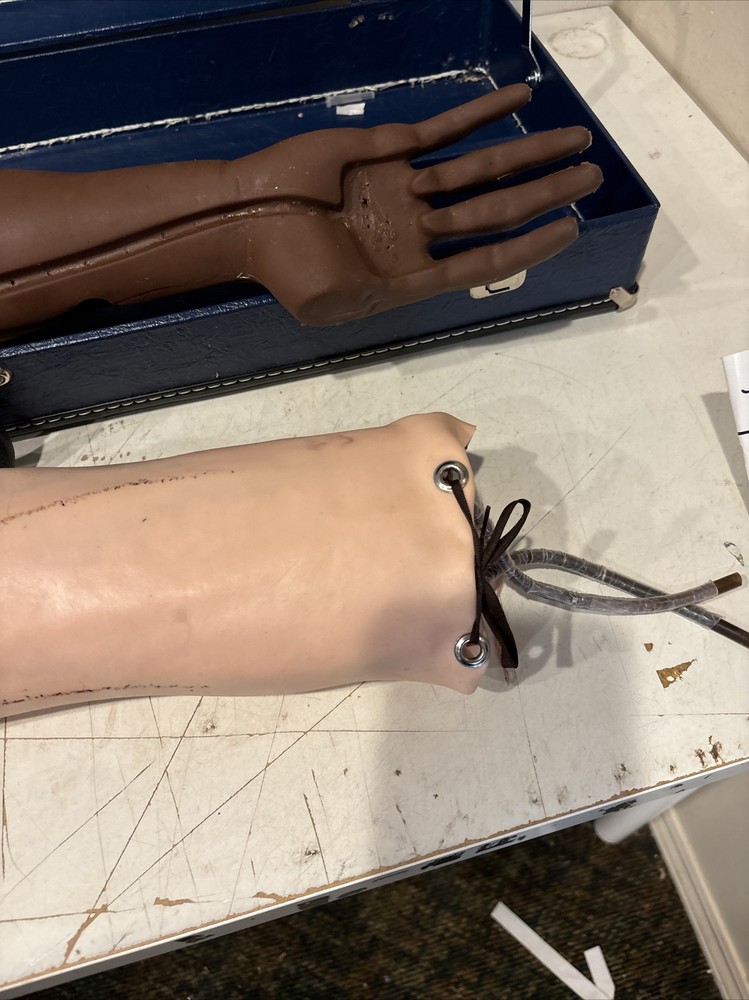 2 ARMS Nasco Life/Form Pediatric Injectable Training Arm Simulator