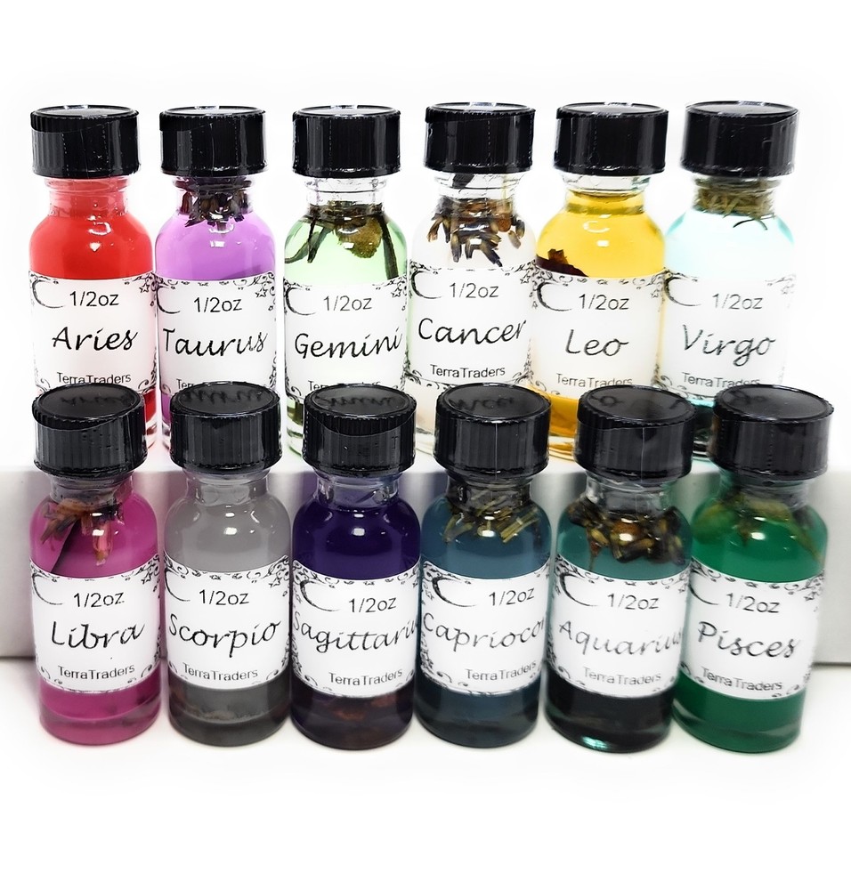 Complete Zodiac Oils Set