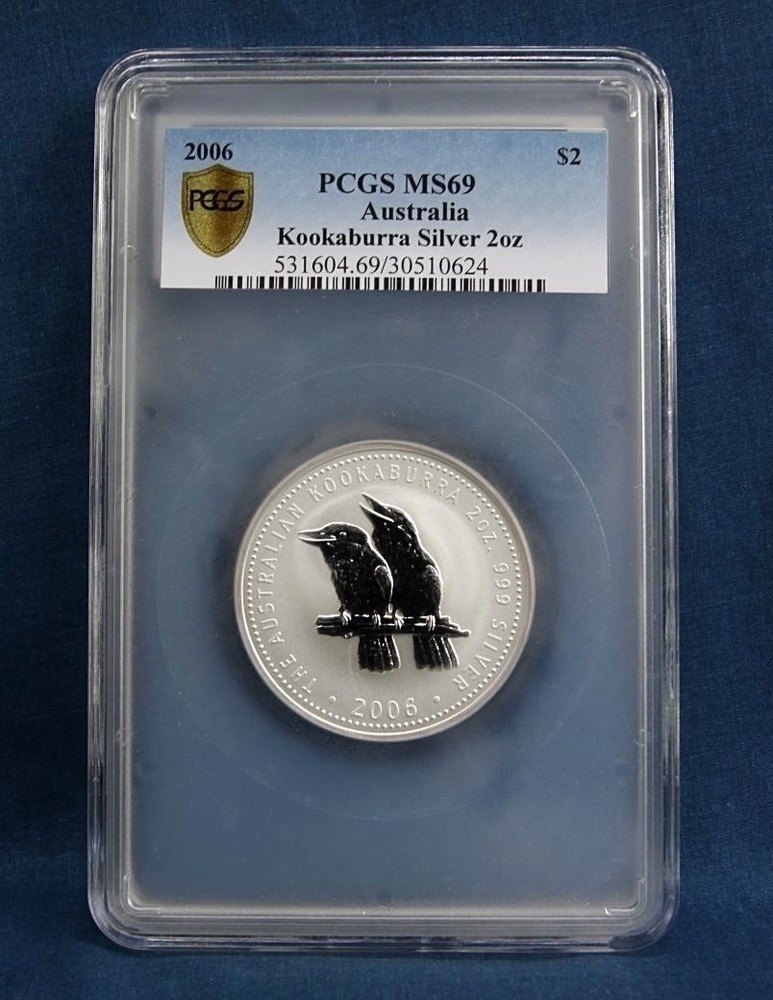 2006 AUSTRALIA KOOKABURRA  2 OZ. PCGS MS69 - **RARE**