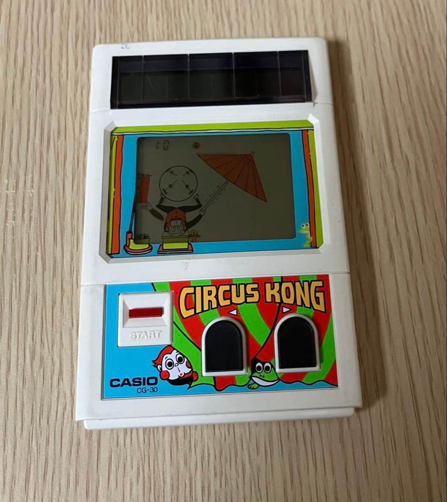 Rare CASIO CG-30 CIRCUS KONG