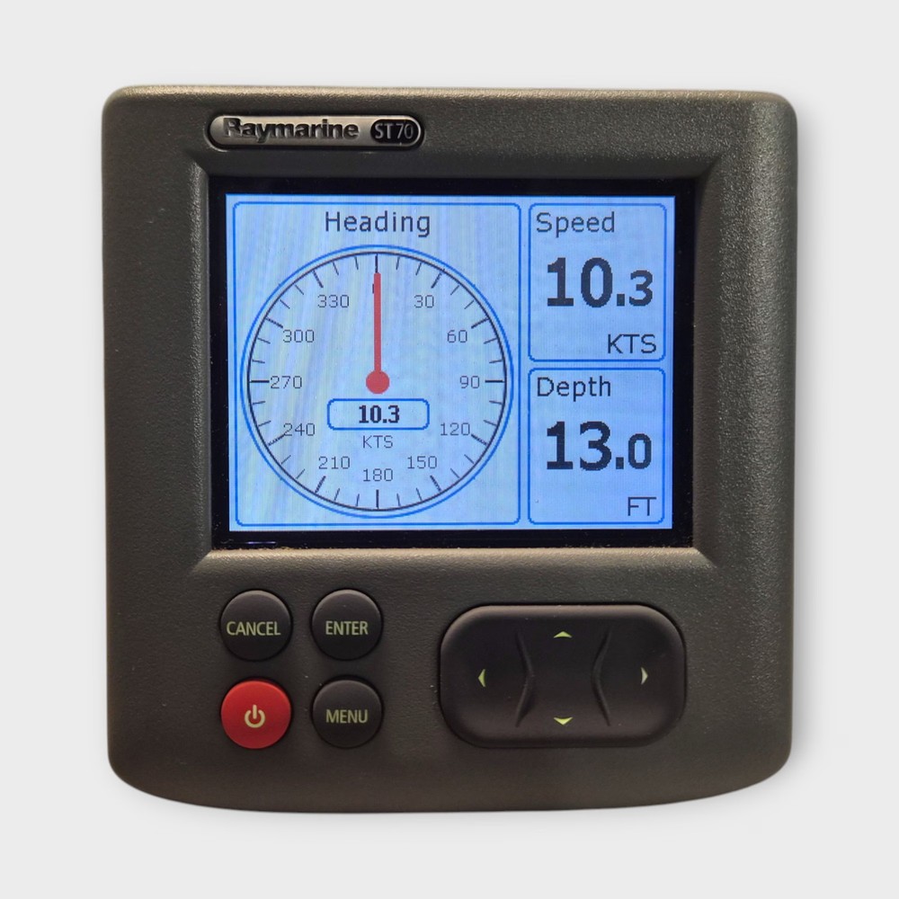 Raymarine ST70 Multifunction Instrument Display -E22105- Great Condition Tested