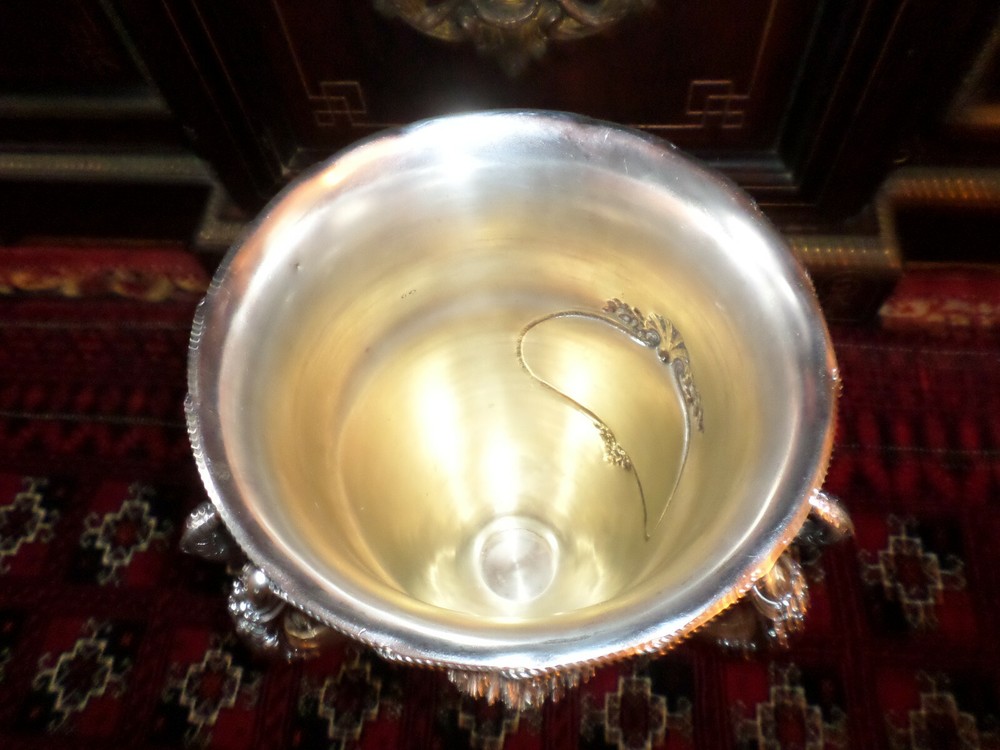 SUBPERB! J E CALDWELL CO. STERLING TROPHY CUP 16" ANTIQUE THREE HANDLED 7LB +