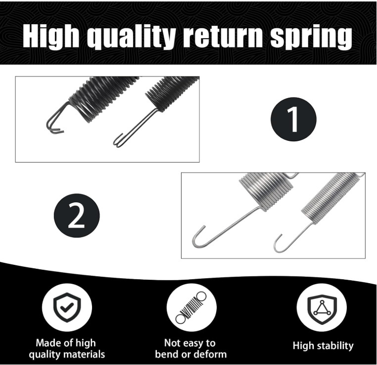 Throttle Return Spring Assortment, Universal Carburetor Return Dual Spring (Comp