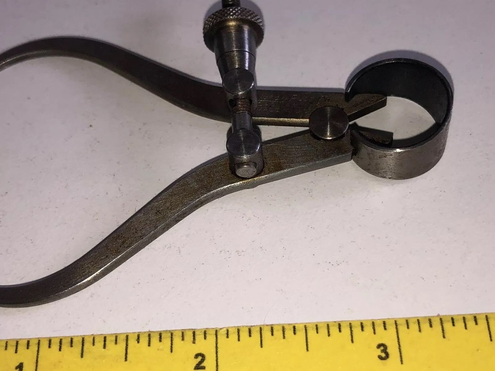 Lufkin Toolmakers Outside Calipers NOS Spring Style Machinist Tool Mini Size