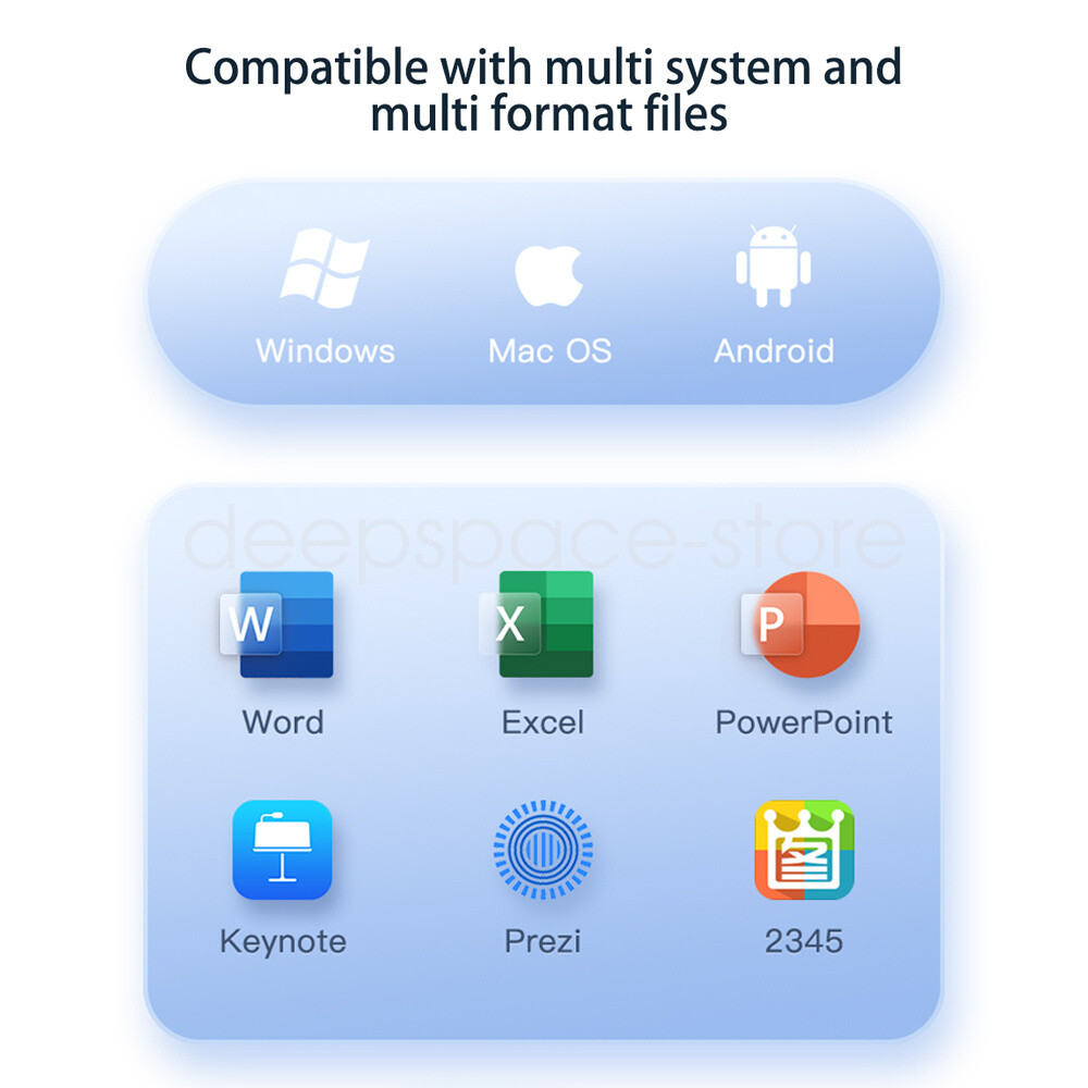 Wireless Presenter Powerpoint Presentation Clicker Remote Control Laser Pointer
