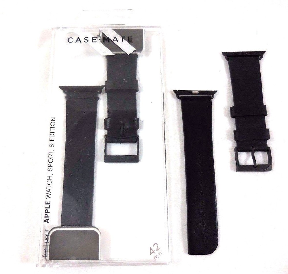 Case-Mate Replacement Band for Apple Watch-Black CM032800