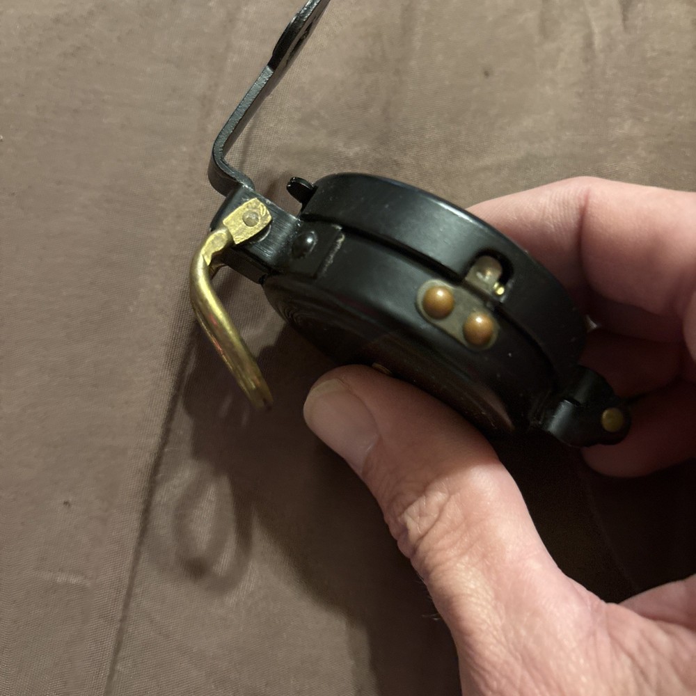 Vintage Engineer Directional Pocket Compass - Black