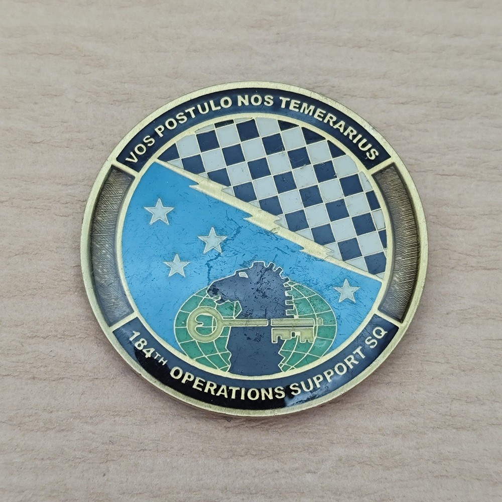 184th Operations Support Sq Challenge Coin