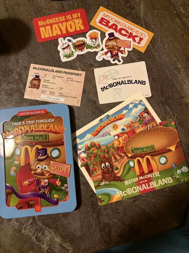 McDonaldland Tin