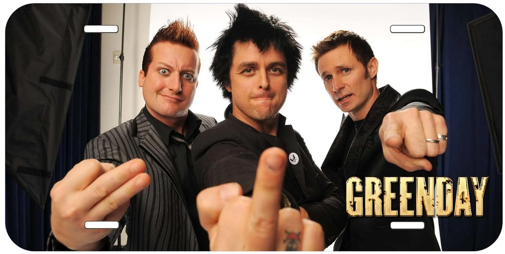 Green Day Novelty Car License Plate