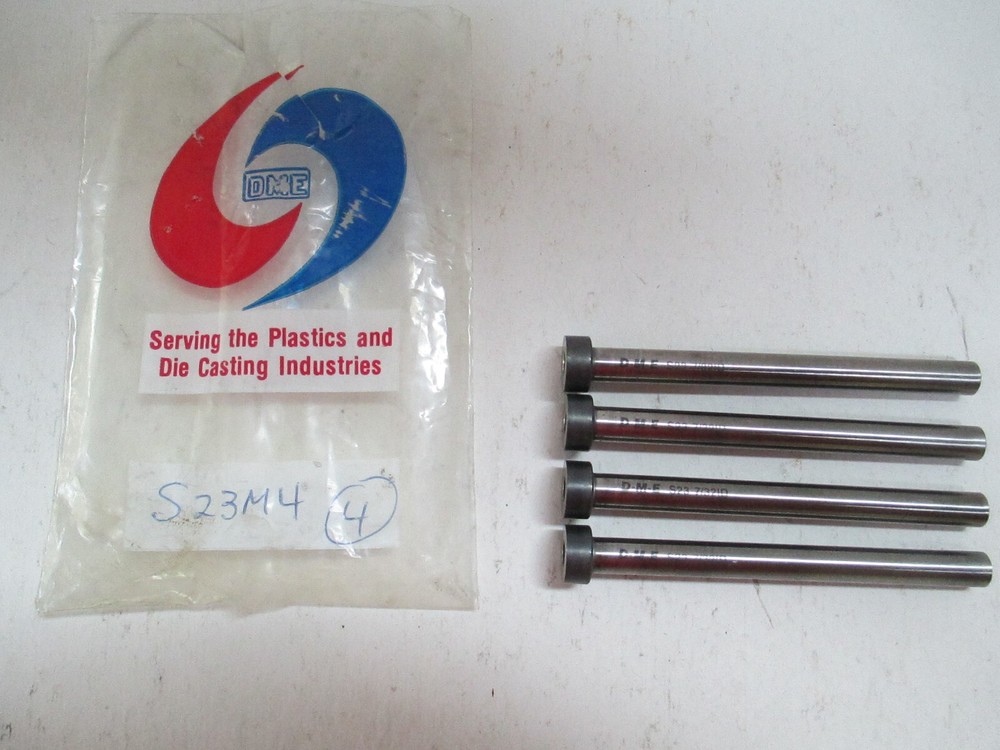 4--- DME Plastic Injection Mold Ejector Sleeves (S23M4) N.O.S.