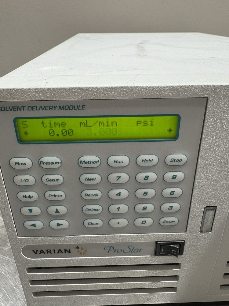 Varian ProStar 210 Solvent Delivery Pump Chromatography Pressure Module 6000 PSI