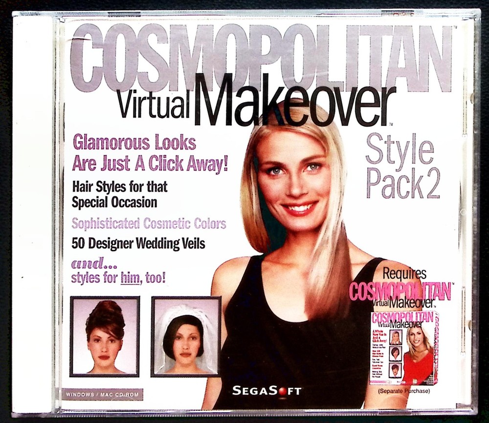 COSMOPOLITAN VIRTUAL MAKEOVER STYLE PACK 2  CD 7177
