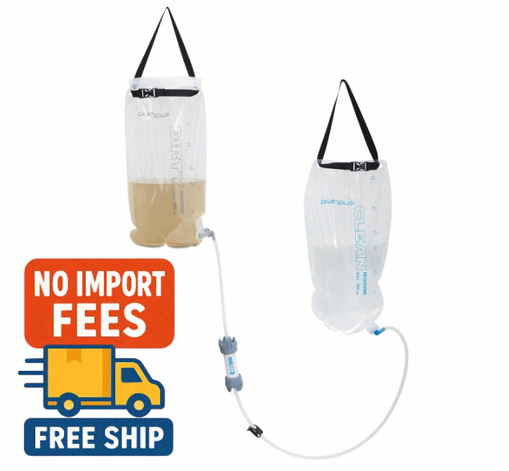 Platypus GravityWorks 6L Group Camping Water Filter System High-Capacity