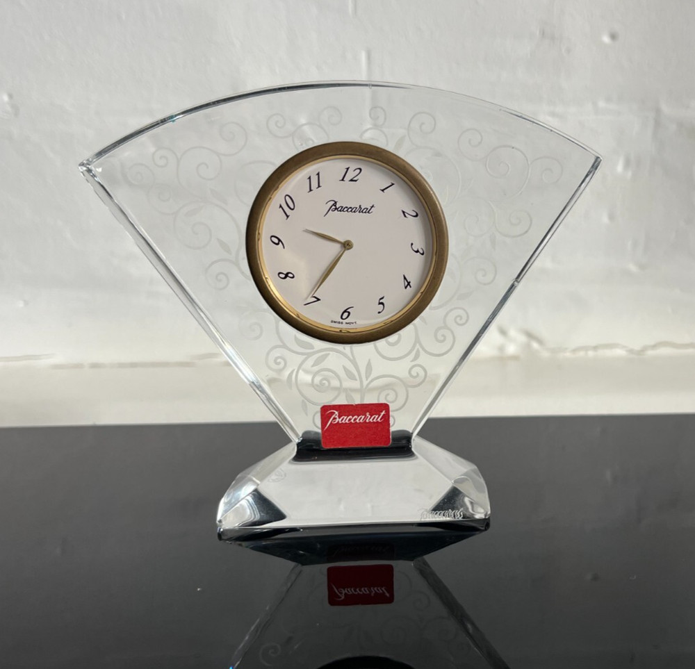 Baccarat Rendezvous Crystal Clock