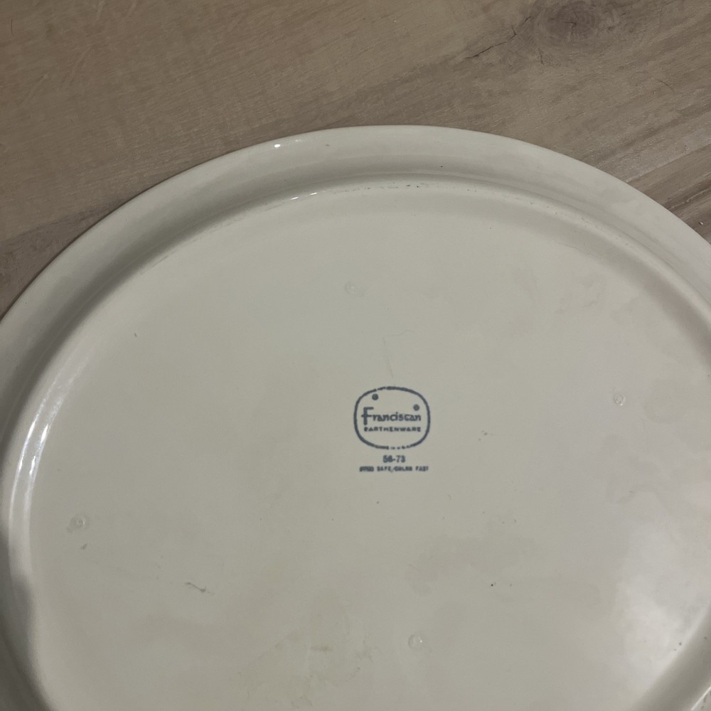 Franciscan Earthenware Maypole 14.25" Oval Serving Platter