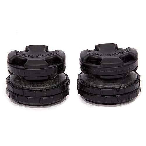 Broadband Dampener for Split Limb Compound Bows Black