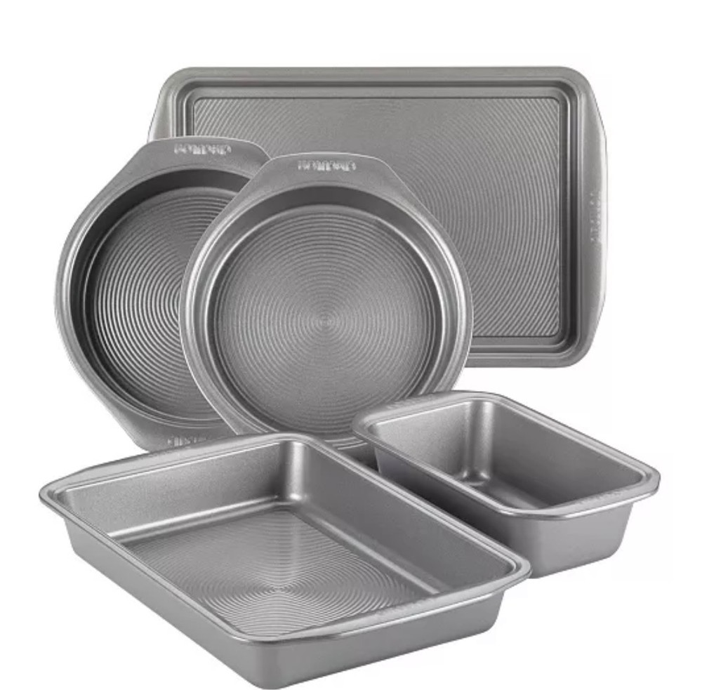 Circulon Nonstick 5-Pc. Bakeware Set-Grey