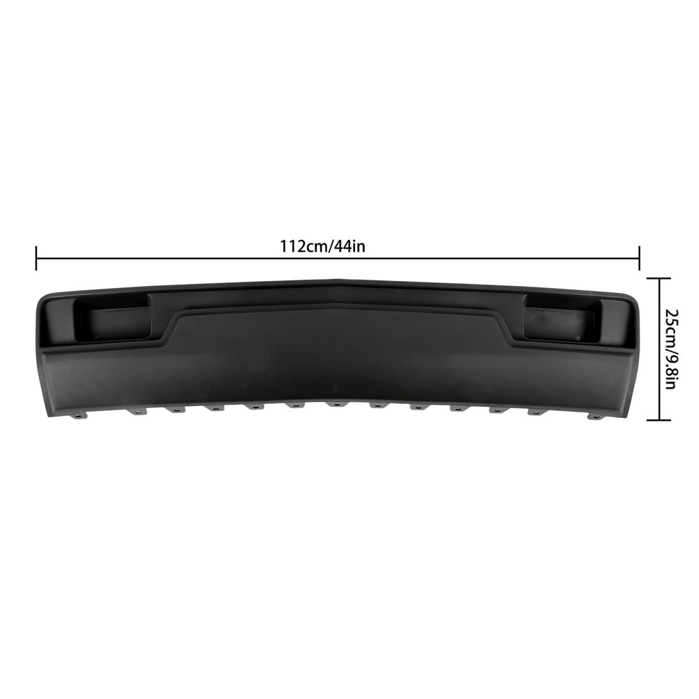 Replacement Bumper Filler Panel Black Plastic for 2014-2015 23126342