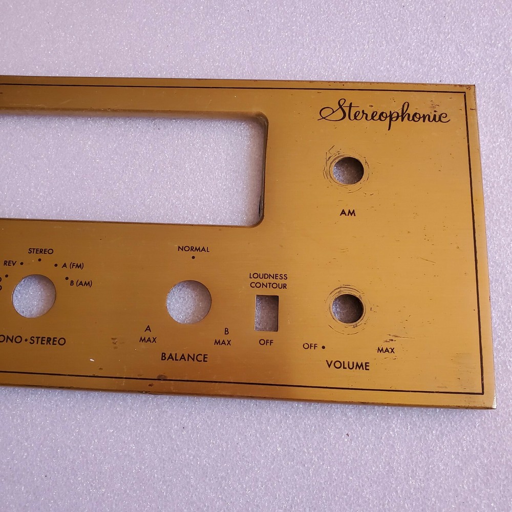 Premiere Stereophonic Face Plate