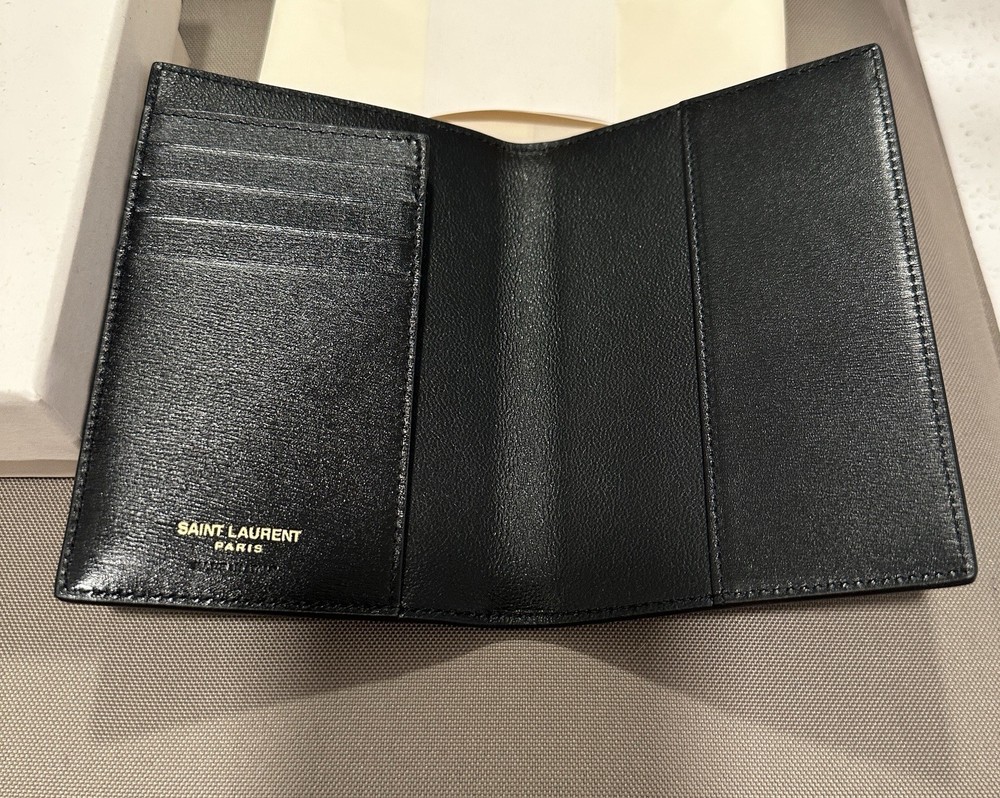 Saint Laurent Paris Passport Holder