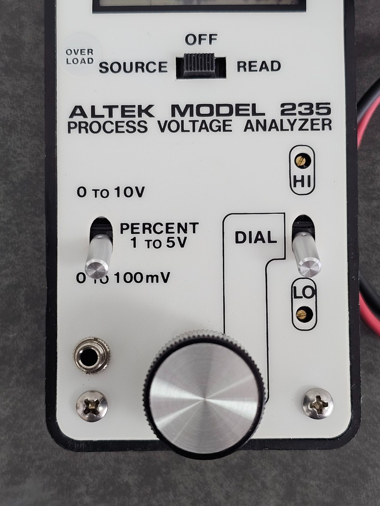 Altek Model 235 Process Voltage Anaylzer UNTESTED