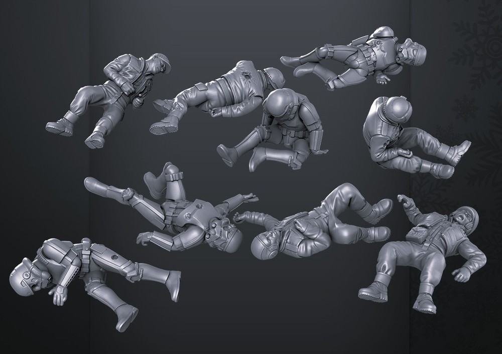 Star Wars Legion Stormtrooper Unit EXPANSION  (Proxy Dead Troopers)