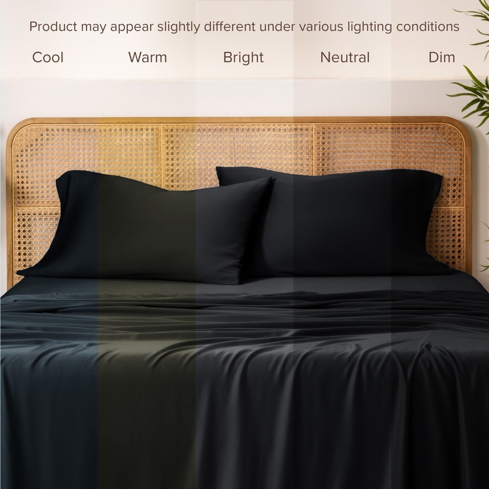 Bare Home Rayon Made from Bamboo Pillowcase Set