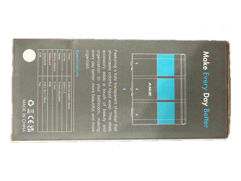 Aike Touch-free Shower / Soap Dispenser - White