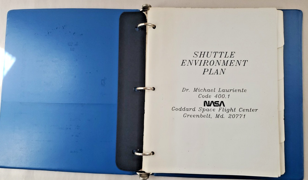 NASA Shuttle Environment Plan January 1985