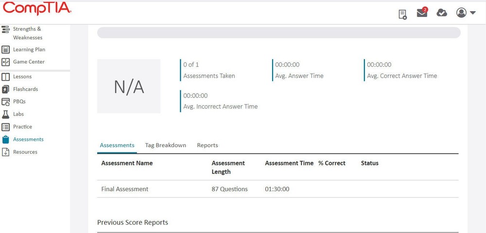 CompTIA CertMaster Learn + Labs Security+ (SY0-701) - 3 Month (No Access Code)